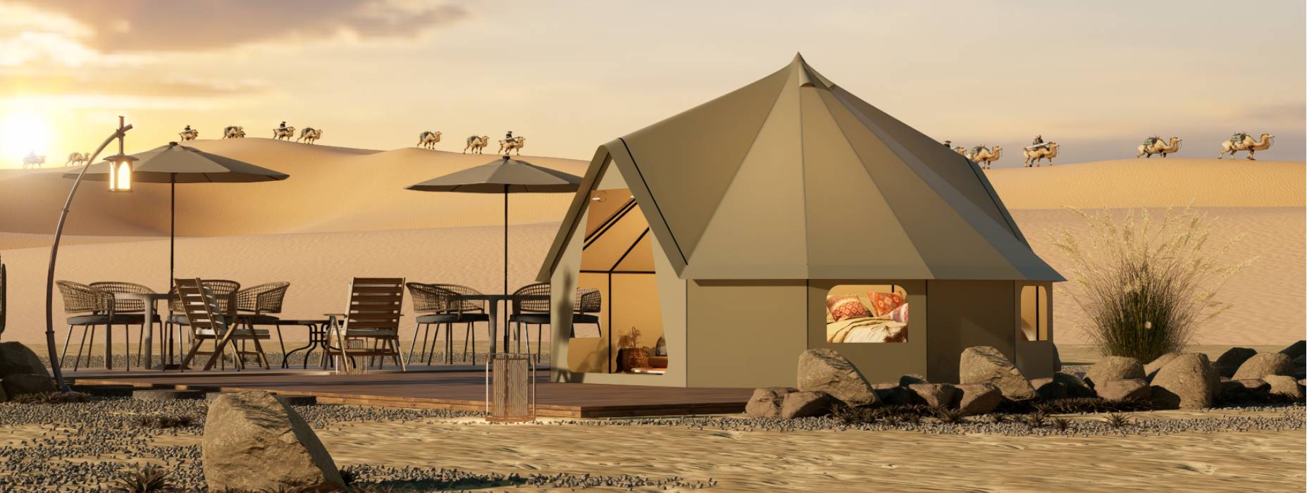 长岭县露营酒店帐篷产品