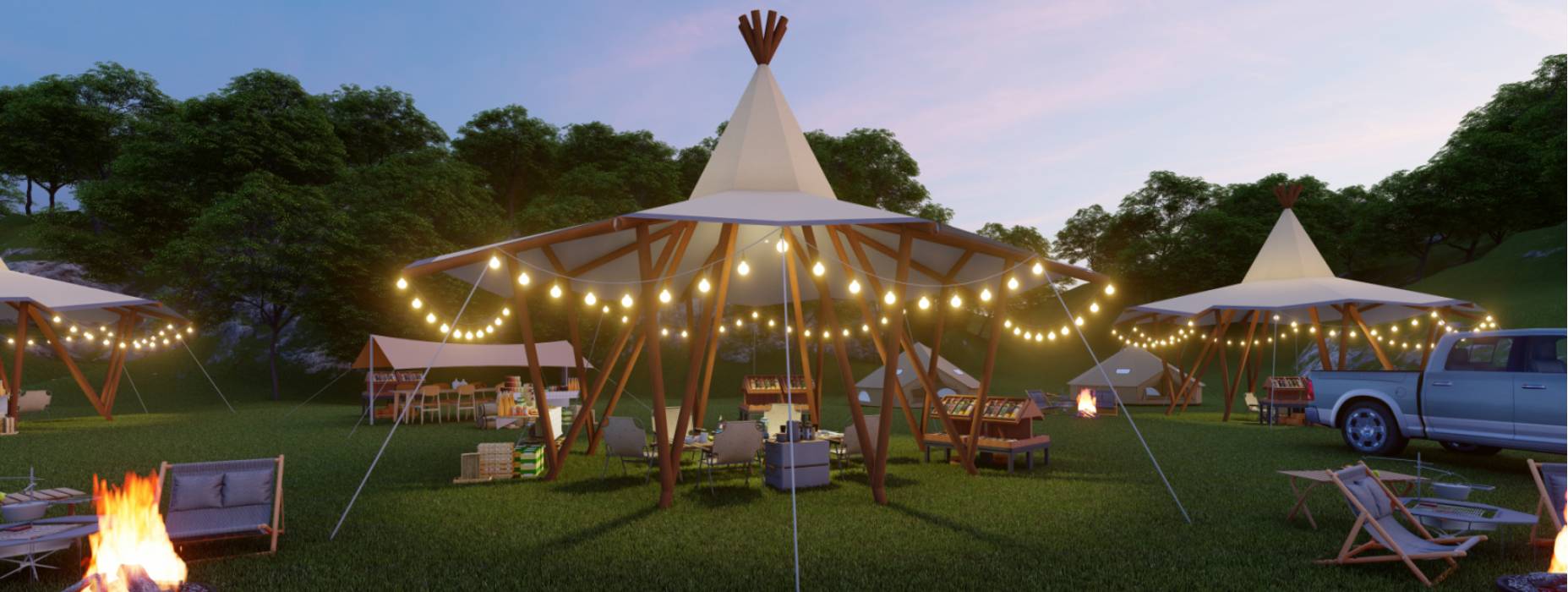 长岭县露营帐篷酒店厂家